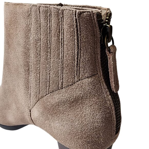 Bella Vita Women's‎ Lex Open Toe Booties almond Sue - Picture 9 of 11